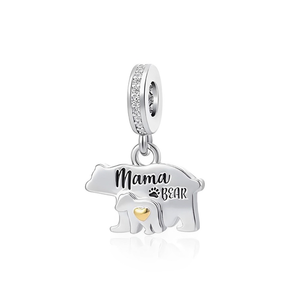 Mama Bear Dangle Charm